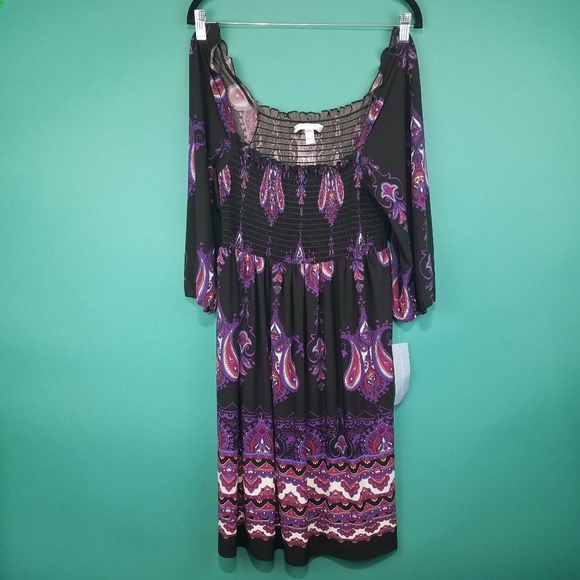 London Times Dresses & Skirts - London Times Boho Hippie Dress